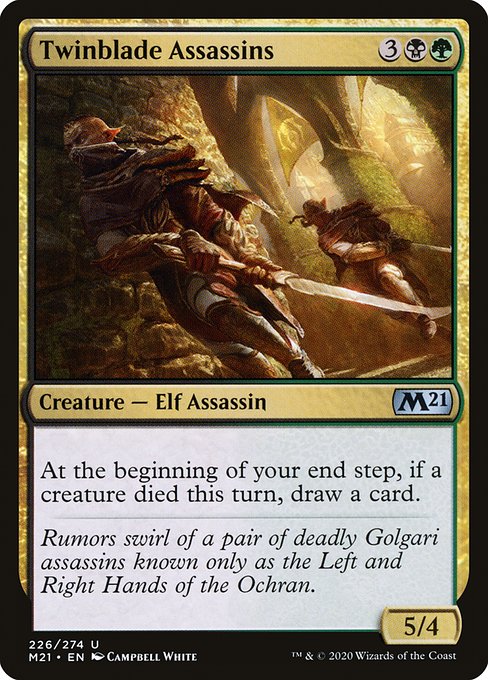 Twinblade Assassins - FOIL