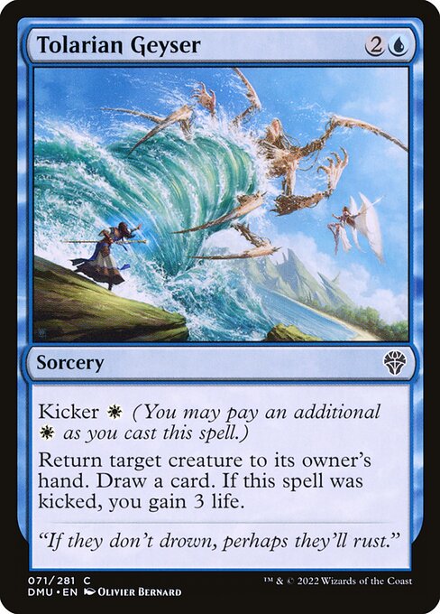 Tolarian Geyser - FOIL