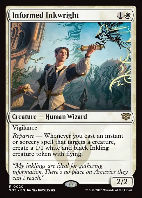 Informed Inkwright - FOIL