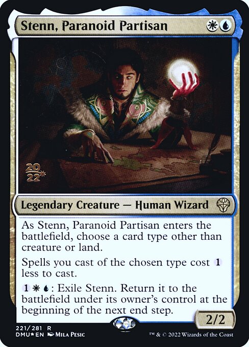Stenn, Paranoid Partisan - FOIL