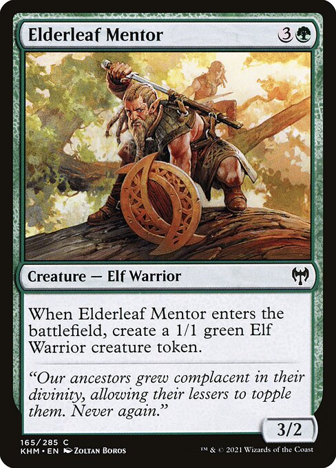 Elderleaf Mentor - FOIL