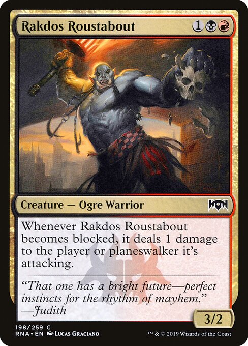 Rakdos Roustabout - FOIL