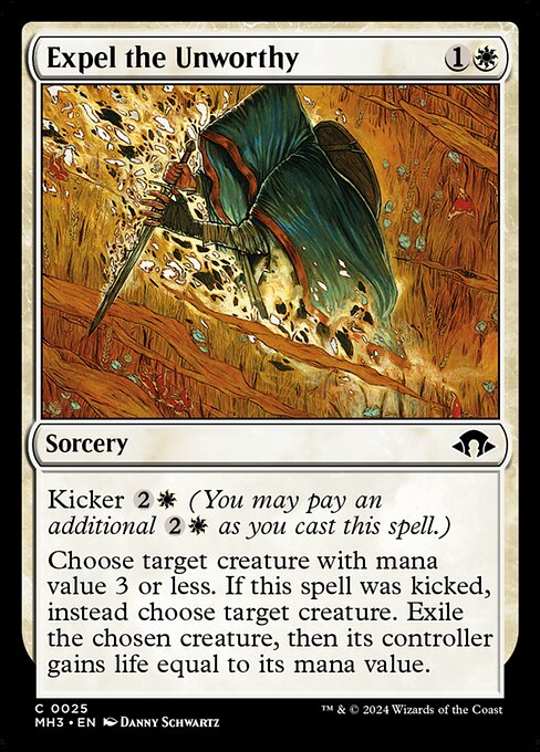 Expel the Unworthy - FOIL