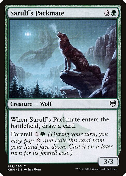 Sarulf's Packmate - FOIL