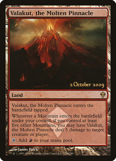Valakut, the Molten Pinnacle - FOIL