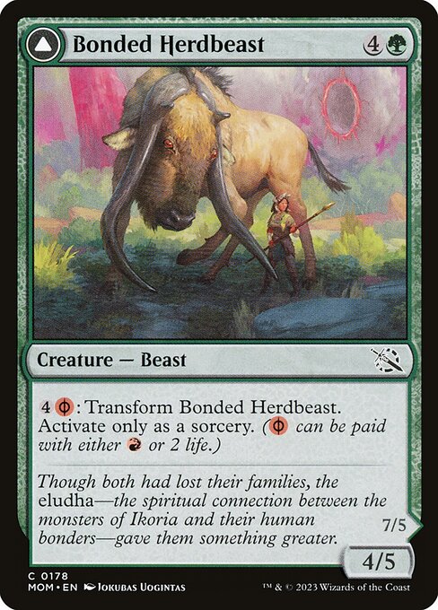 Bonded Herdbeast // Plated Kilnbeast - FOIL
