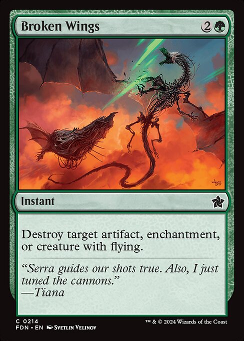 Broken Wings - FOIL