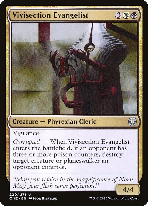 Vivisection Evangelist - FOIL