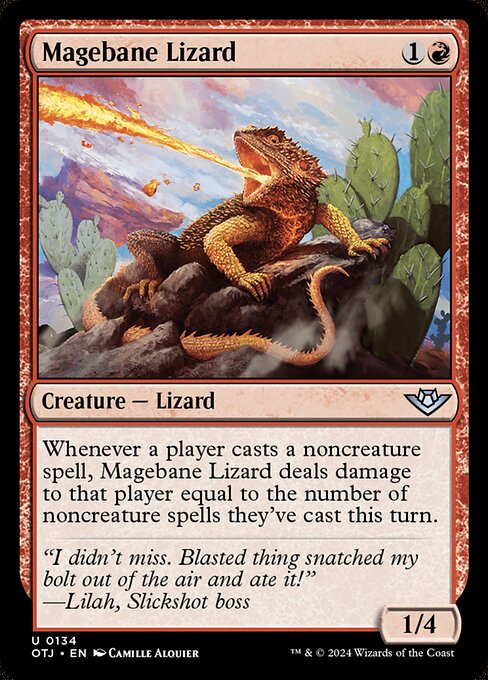 Magebane Lizard - FOIL