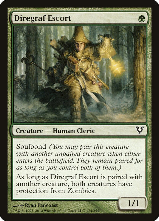 This Is An Image Of The Magic The Gathering Card Diregraf Escort From The Set Avacyn Restored - Designed By Artist Ryan Pancoast