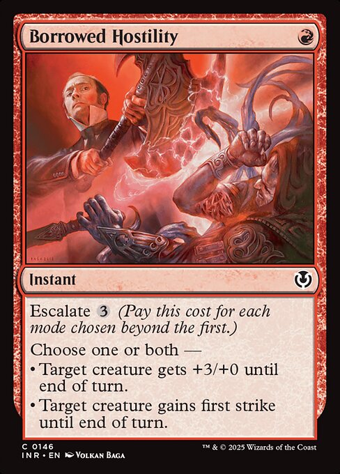 Borrowed Hostility - FOIL