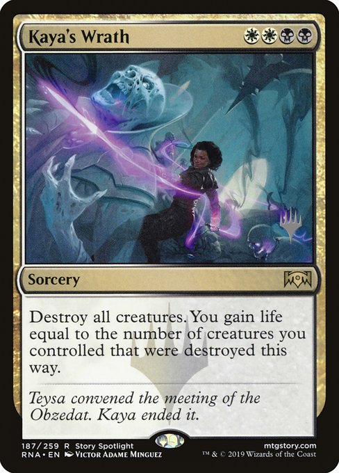 Kaya's Wrath - FOIL