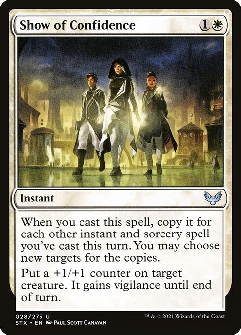 Show of Confidence - FOIL