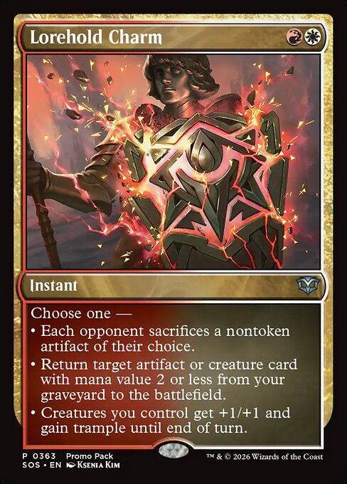 Lorehold Charm - FOIL