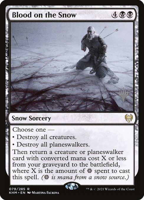 Blood on the Snow - FOIL