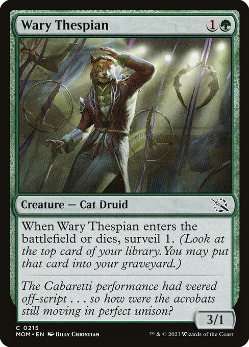 Wary Thespian - FOIL