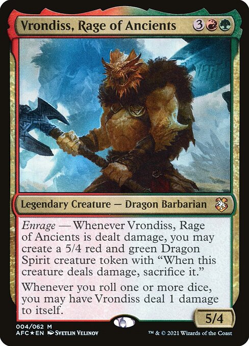 Vrondiss, Rage of Ancients - FOIL
