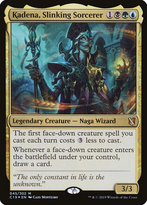 Kadena, Slinking Sorcerer - FOIL
