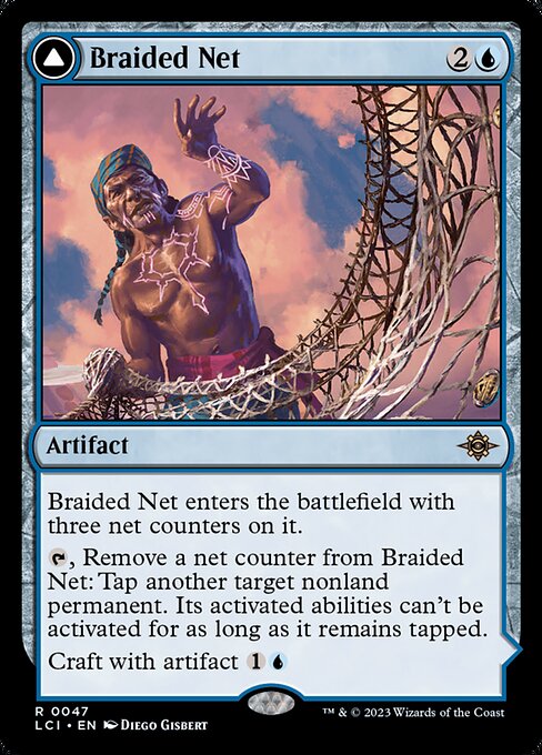Braided Net // Braided Quipu - FOIL