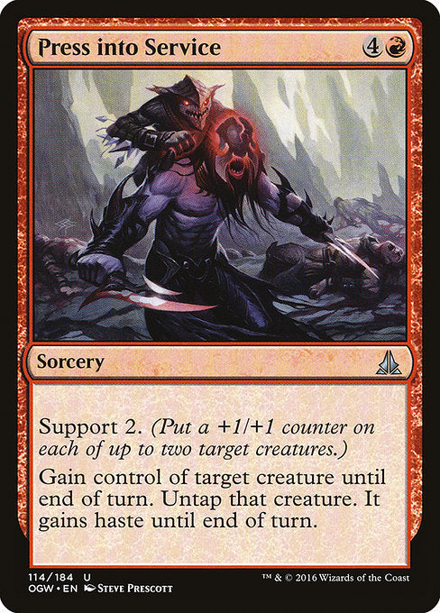 Press into Service - FOIL