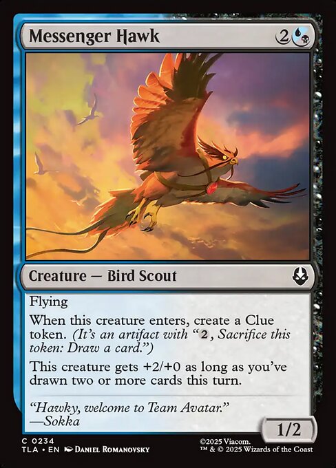 Messenger Hawk - FOIL