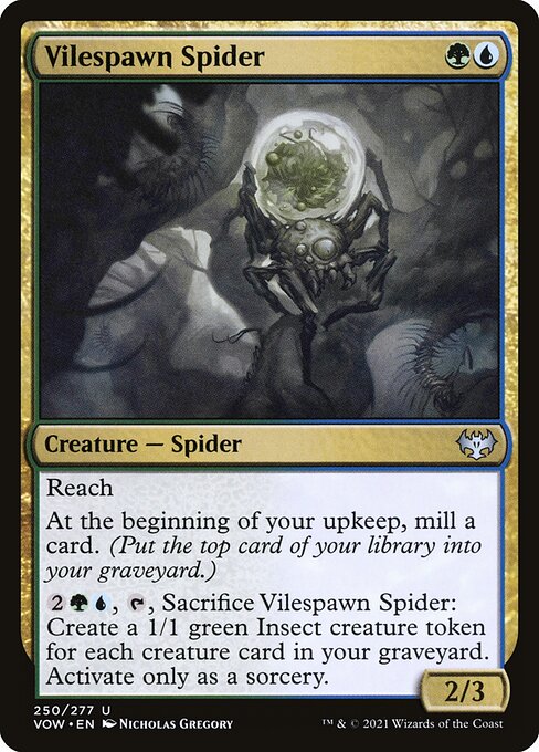Vilespawn Spider - FOIL