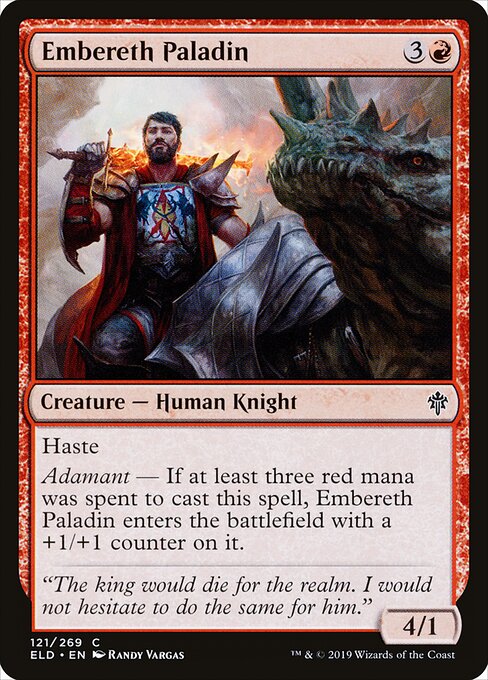 Embereth Paladin - FOIL