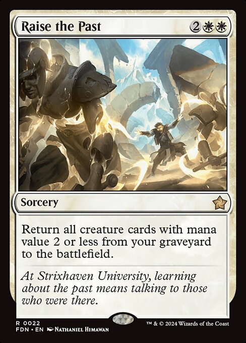 Raise the Past - FOIL