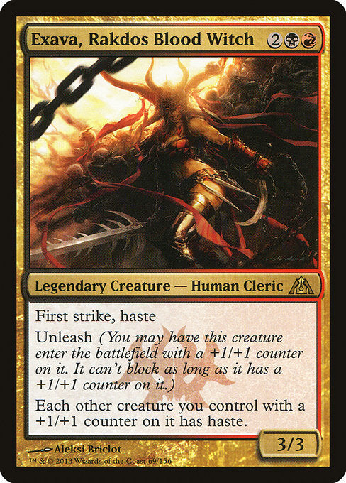 Exava, Rakdos Blood Witch - FOIL