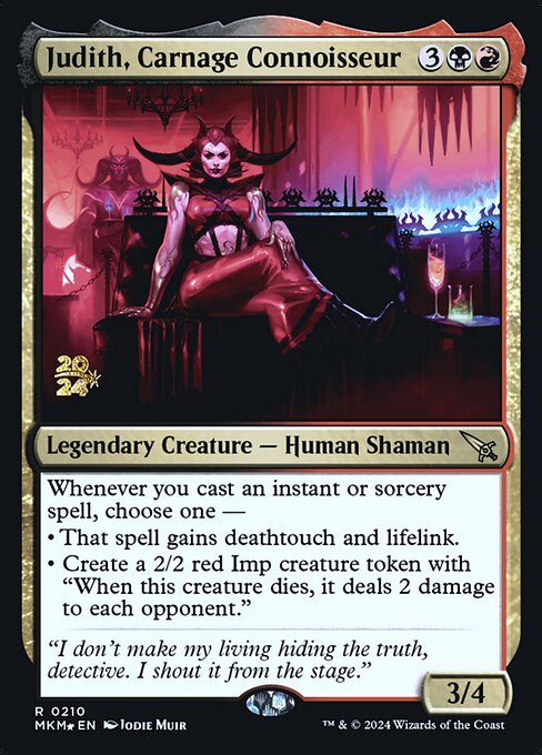 Judith, Carnage Connoisseur - FOIL