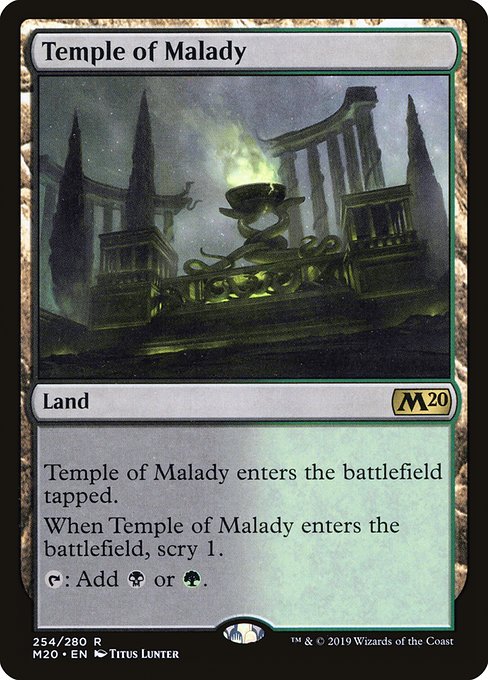 Temple of Malady - FOIL