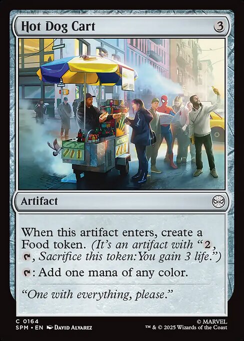 Hot Dog Cart - FOIL