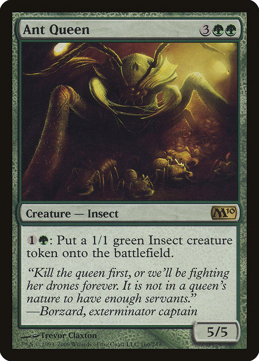 This Is An Image Of The Magic The Gathering Card Ant Queen From The Set Modern Masters 2015 - Designed By Artist Trevor Claxton