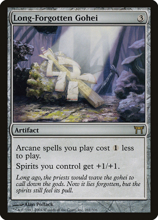 This Is An Image Of The Magic The Gathering Card Long-Forgotten Gohei From The Set Modern Masters 2015 - Designed By Artist Alan Pollack