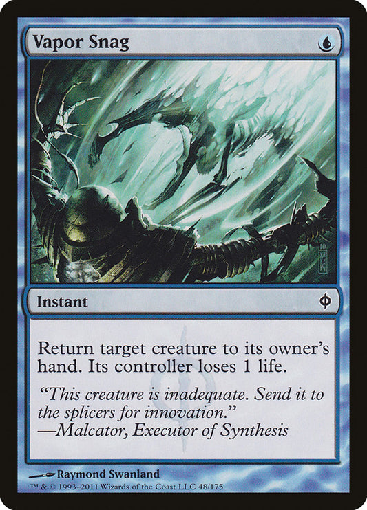 This Is An Image Of The Magic The Gathering Card Vapor Snag From The Set Modern Masters 2015 - Designed By Artist Raymond Swanland