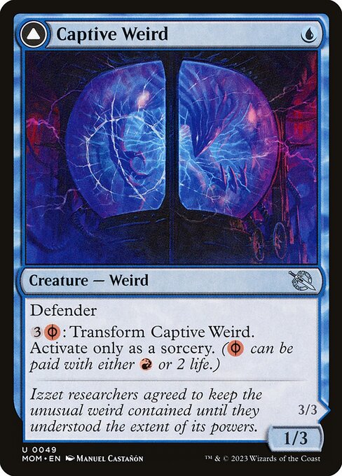 Captive Weird // Compleated Conjurer - FOIL