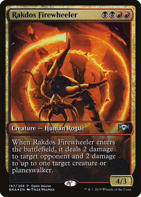 Rakdos Firewheeler - FOIL