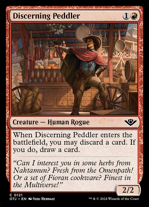Discerning Peddler - FOIL