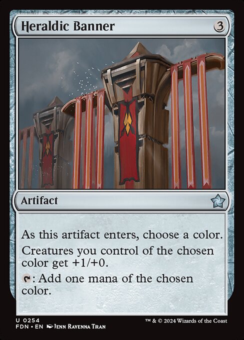 Heraldic Banner - FOIL
