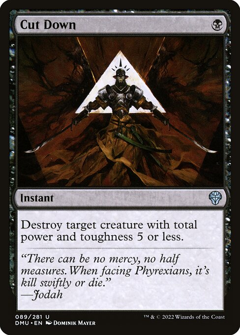 Cut Down - FOIL