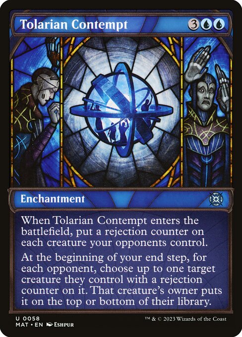 Tolarian Contempt - FOIL