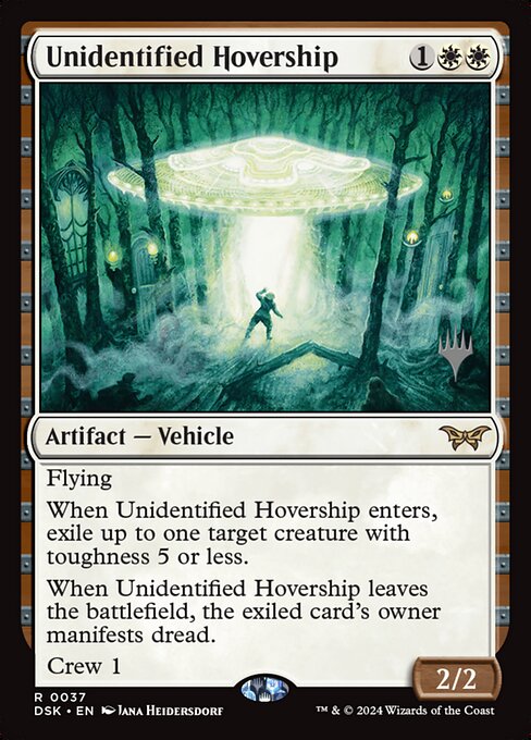 Unidentified Hovership - FOIL