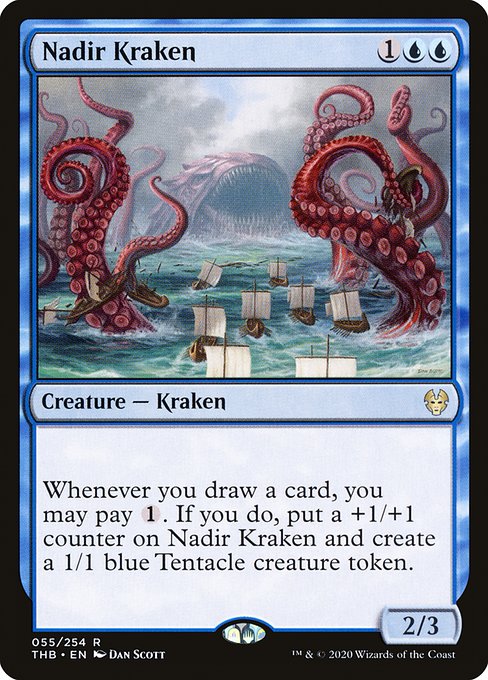 Nadir Kraken - FOIL