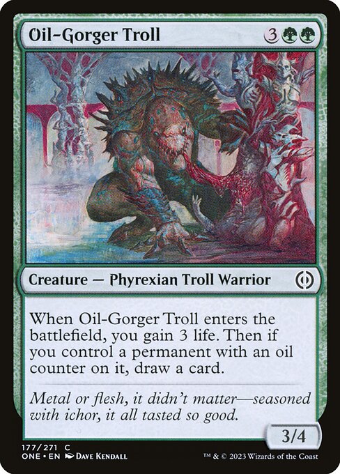 Oil-Gorger Troll - FOIL