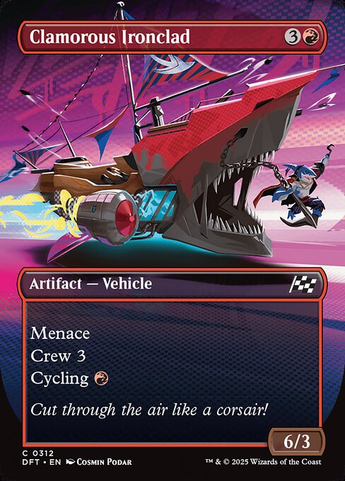 Clamorous Ironclad - FOIL