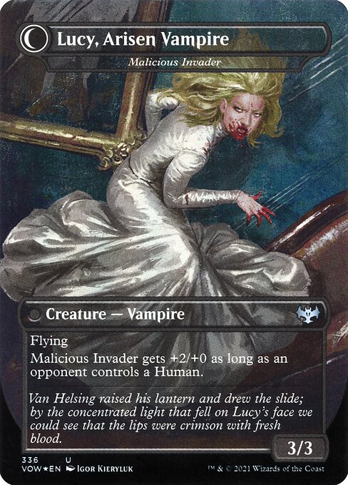 Innocent Traveler // Malicious Invader - FOIL