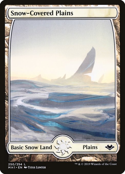 Snow-Covered Plains - FOIL