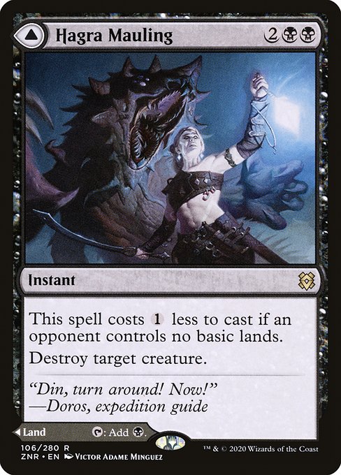 Hagra Mauling // Hagra Broodpit - FOIL