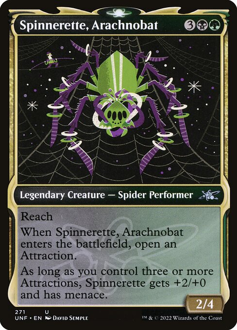 Spinnerette, Arachnobat - FOIL