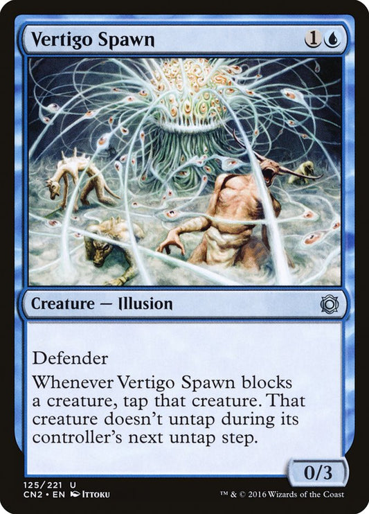 This Is An Image Of The Magic The Gathering Card Vertigo Spawn From The Set Conspiracy: Take the Crown - Designed By Artist Ittoku